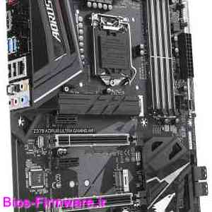 دانلود فایل آپدیت بایوس ، فریمور مادربرد گیگابایت Gigabyte Z370 AORUS ULTRA GAMING WIFI rev.1.0 Bios firmware